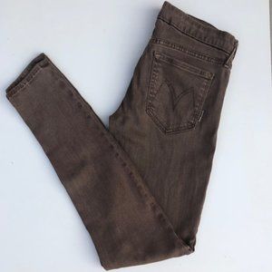 MOTHER / The Looker POP! Denim Skinny Jeans